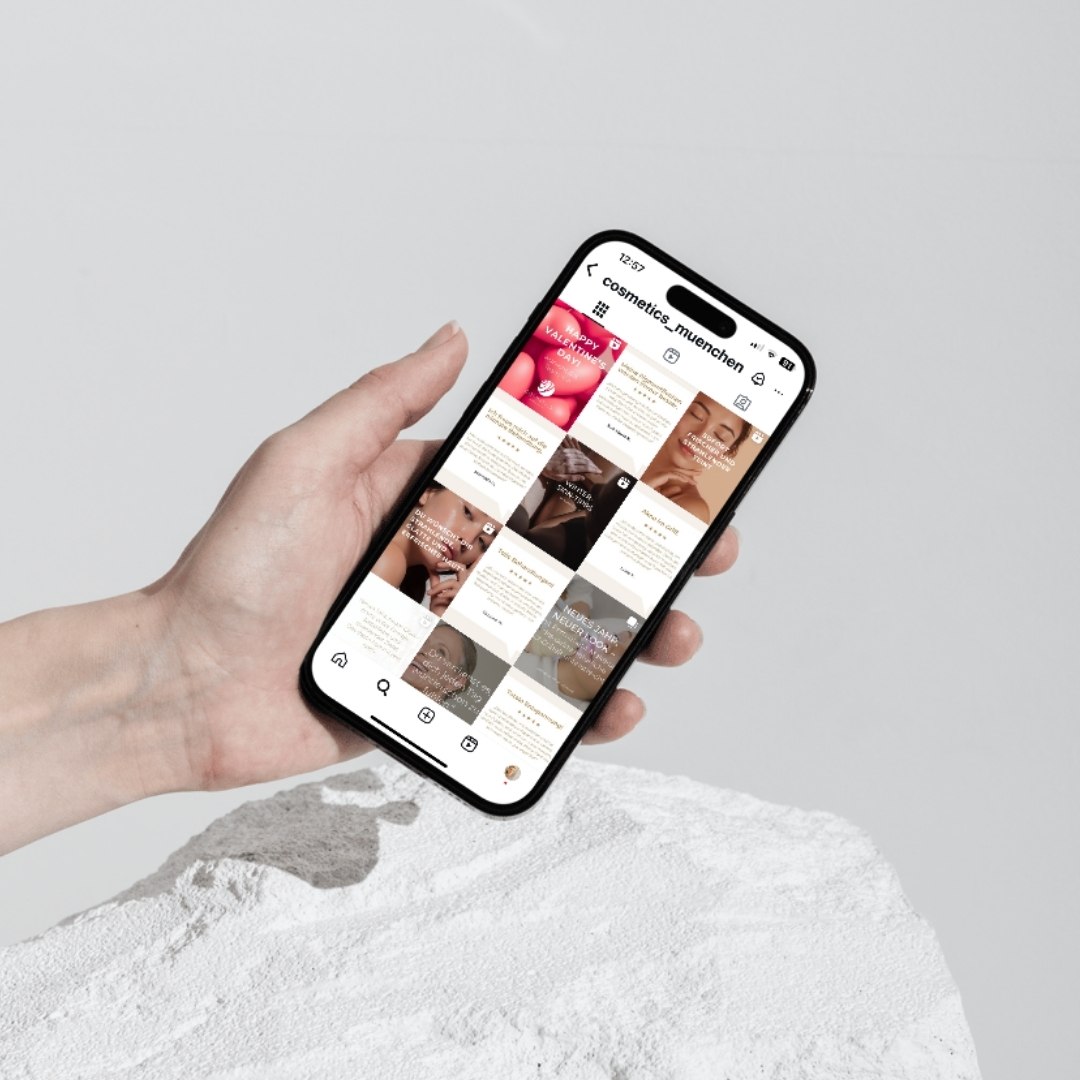 Social Media für Kosmetikerin in München
